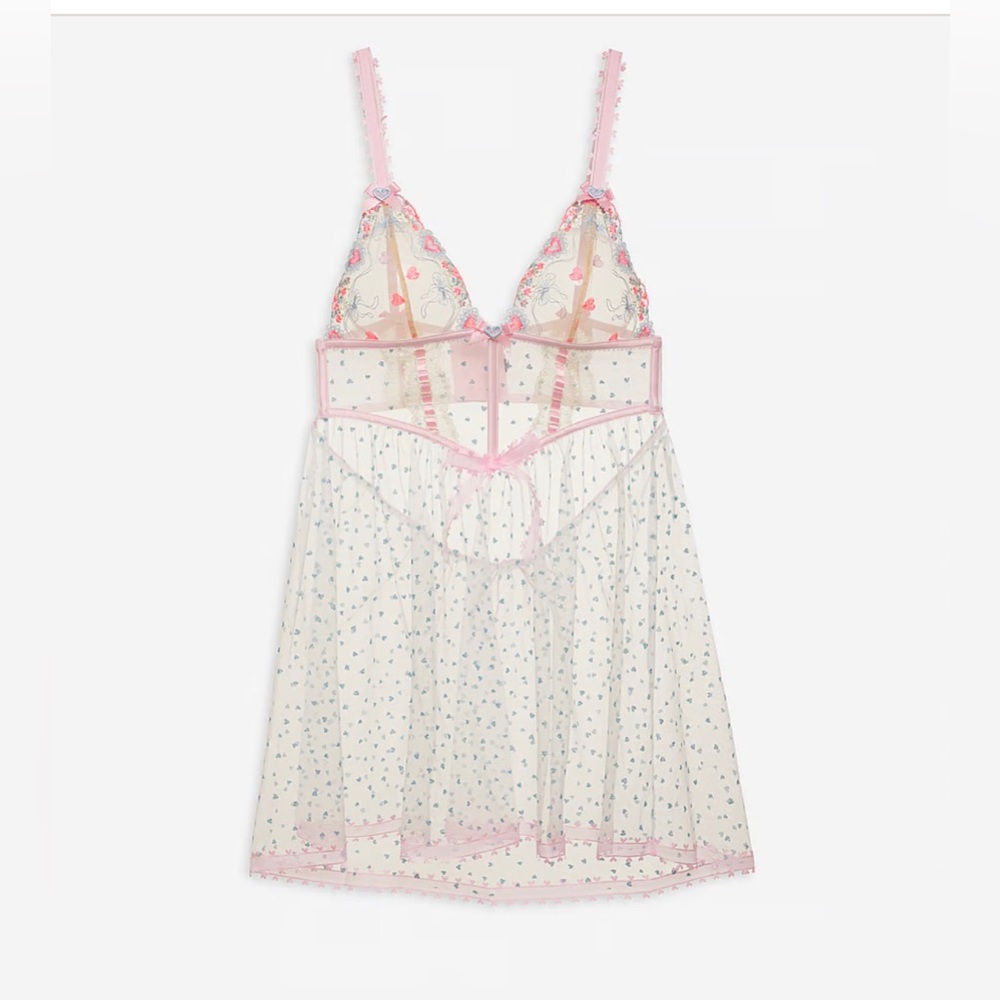 FOR LOVE & LEMONS Gabriella Slip Dress